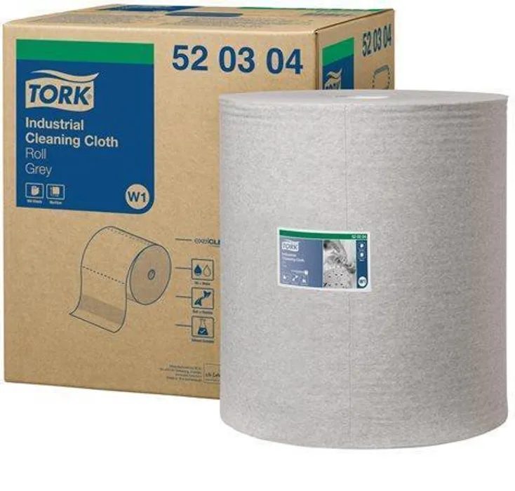 Hauptbild des Produkts Netkaná textilie Tork 520304 Premium 520 velká role šedá W1/W2/W3 [1 ks]