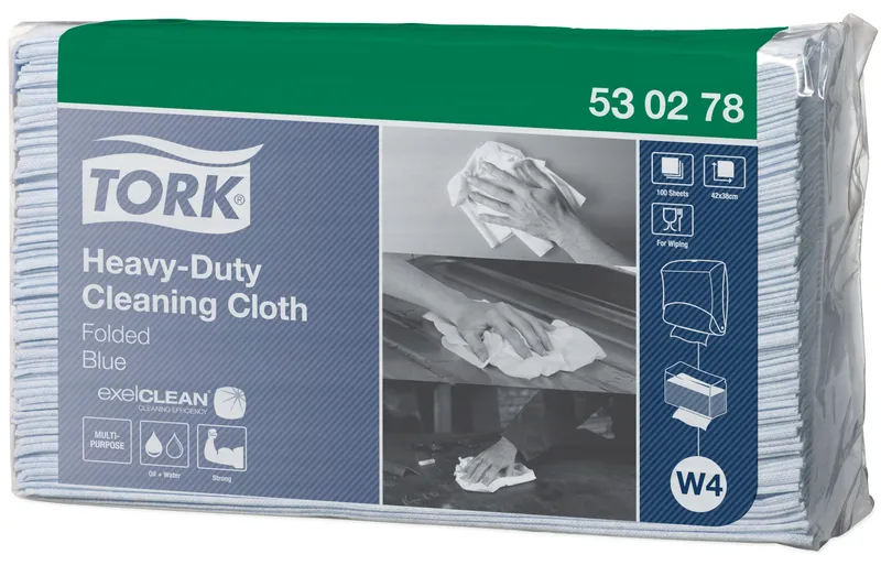 Hauptbild des Produkts Netkaná textílie Tork 530278 Premium 530 Top Pak modrá W4 [100 ks]