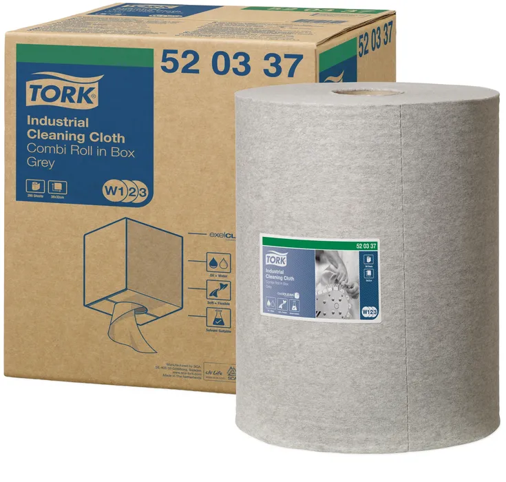 Hauptbild des Produkts Netkaná textílie Tork Premium 520 malá role šedá [1 ks]