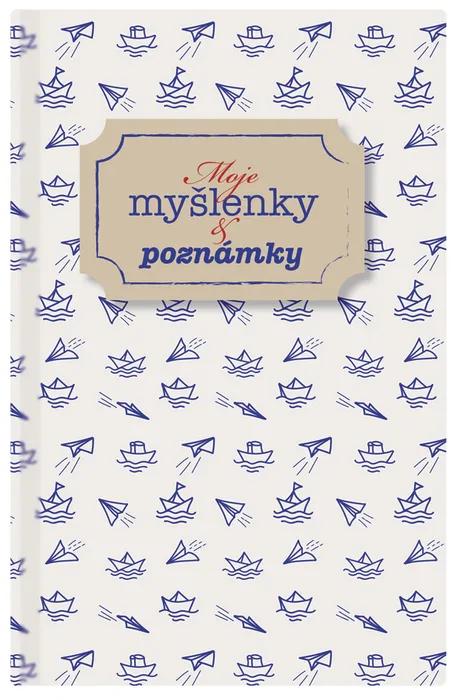 Hauptbild des Produkts Notes linkovaný - A5 - lamino - Myšlenky