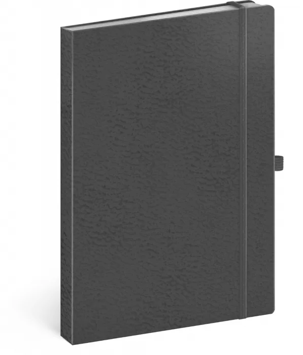 Hauptbild des Produkts Notes Vivella Classic černý/červený, linkovaný, 15 × 21 cm