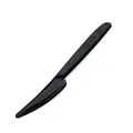 Weiteres Produktbild Messer (PP) wiederverwendbar Schwarz 18,5cm [50 St.]