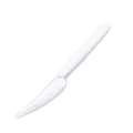 Weiteres Produktbild Messer (PP) wiederverwendbar weiß 18,5cm [50 St.]
