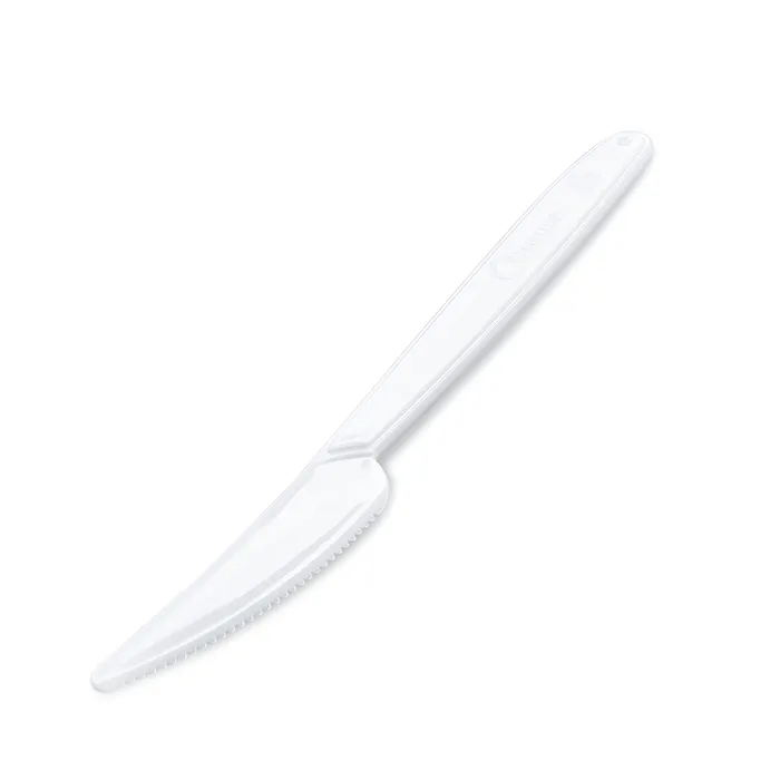 Hauptbild des Produkts Nůž (PP) znovu použitelný bílý 18,5cm [50 ks]