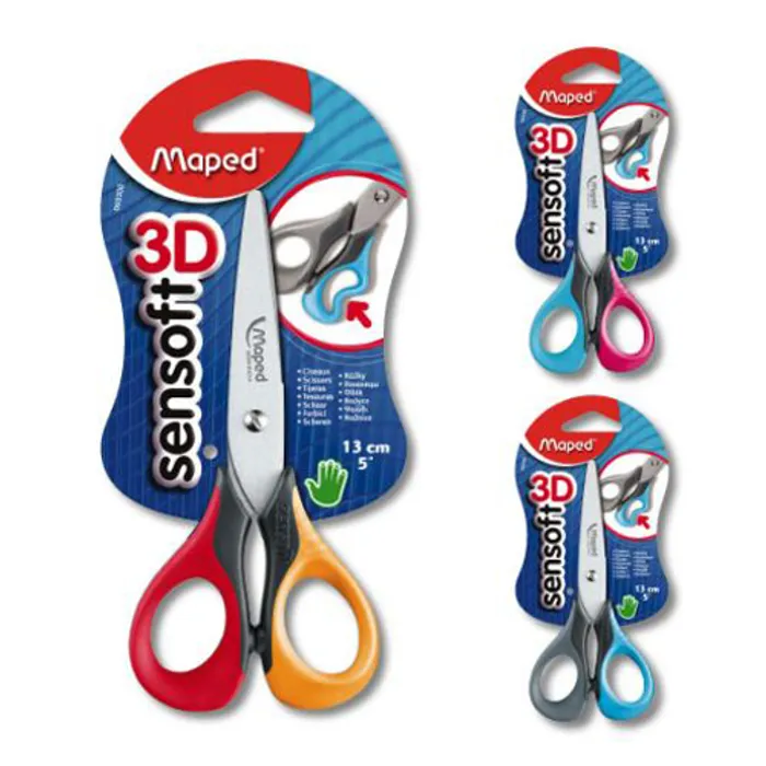 Hauptbild des Produkts Nůžky Maped Sensoft - 13 cm, blistr, mix barev