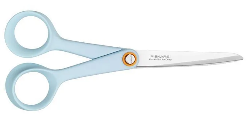 Hauptbild des Produkts Nůžky univerzální, 17 cm, FISKARS "Inspiration", sv.modré