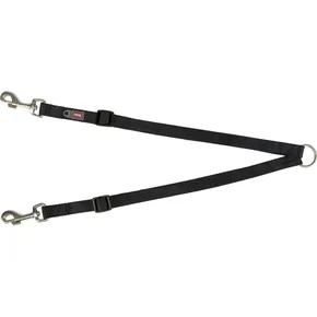 Nylon-Verbindungsstück PREMIUM, schwarz M-L: 40-70 cm / 20 mm