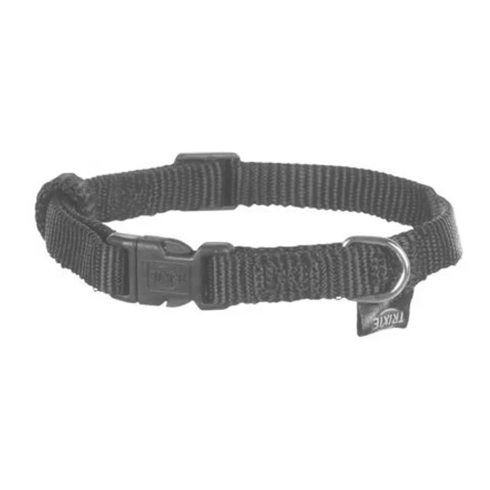 Hauptbild des Produkts Nylonový obojek CLASSIC - černá XS-S:22-35cm/10mm