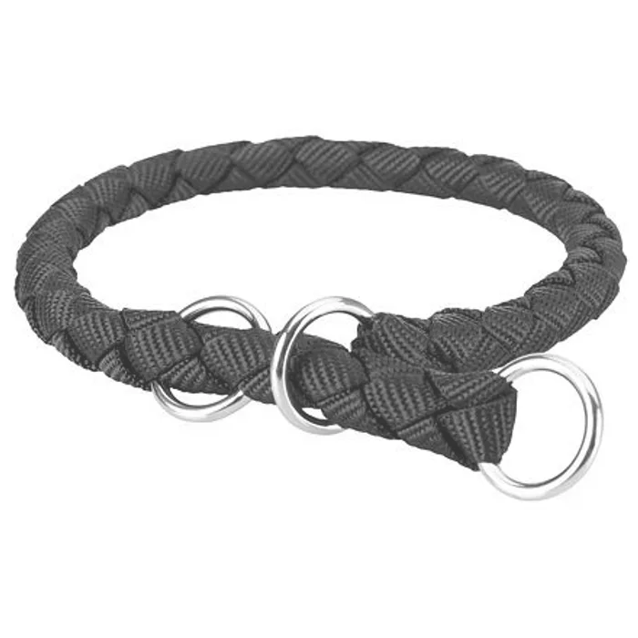 Hauptbild des Produkts Nylonový obojek kulatý CAVO - černý M-L:43-51cm/18mm