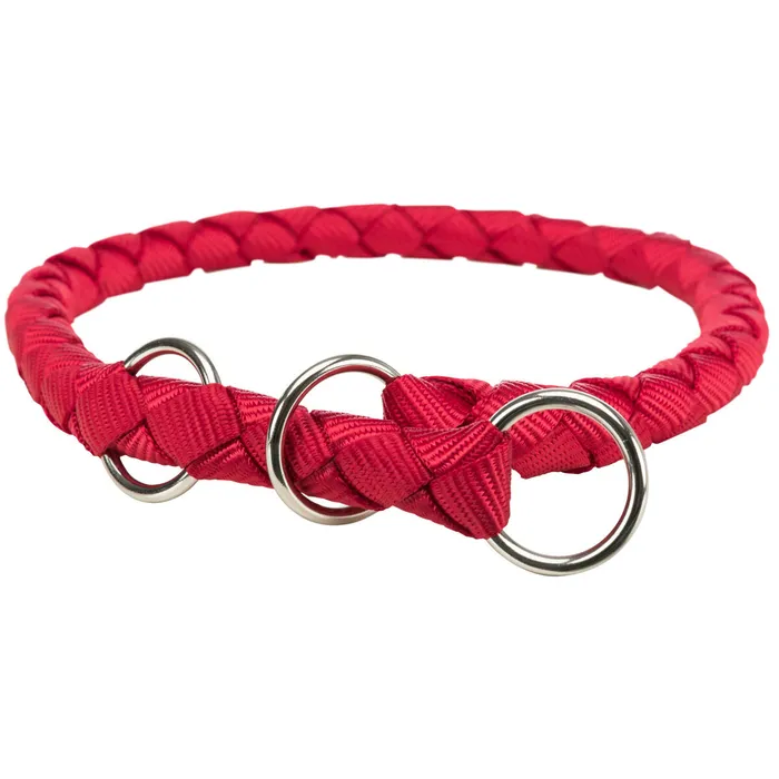 Hauptbild des Produkts Nylonový obojek kulatý CAVO - červená L-XL:52-60cm/18mm