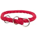 Weiteres Produktbild Rundes Nylonhalsband CAVO - rot L-XL: 52-60cm/18mm