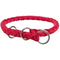 Rundes Nylonhalsband CAVO - rot L-XL: 52-60cm/18mm