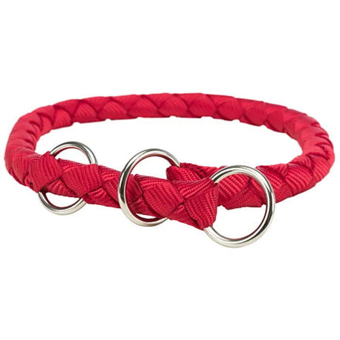 Hauptbild des Produkts Nylonový obojek kulatý CAVO - červená L:47-55cm/18mm