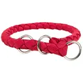 Rundes Nylonhalsband CAVO - rot M-L: 43-51cm/18mm