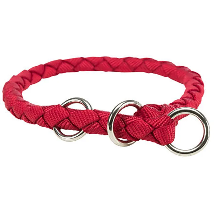 Hauptbild des Produkts Nylonový obojek kulatý CAVO - červená M:39-45cm/12mm