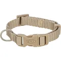 PREMIUM-Nylonhalsband, Sand XXS-XS: 15-25 cm/10 mm