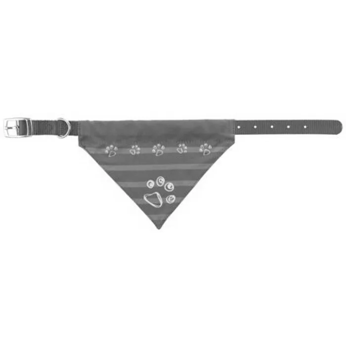 Hauptbild des Produkts Nylonový obojek se šátkem - modrý indigo S-M:30-38cm/20mm