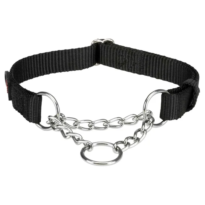 Hauptbild des Produkts Nylonový polostahovací obojek PREMIUM - černá S-M:30-40cm/15mm