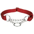 Weiteres Produktbild PREMIUM halb einziehbares Nylonhalsband – rot L-XL: 45–70 cm/25 mm