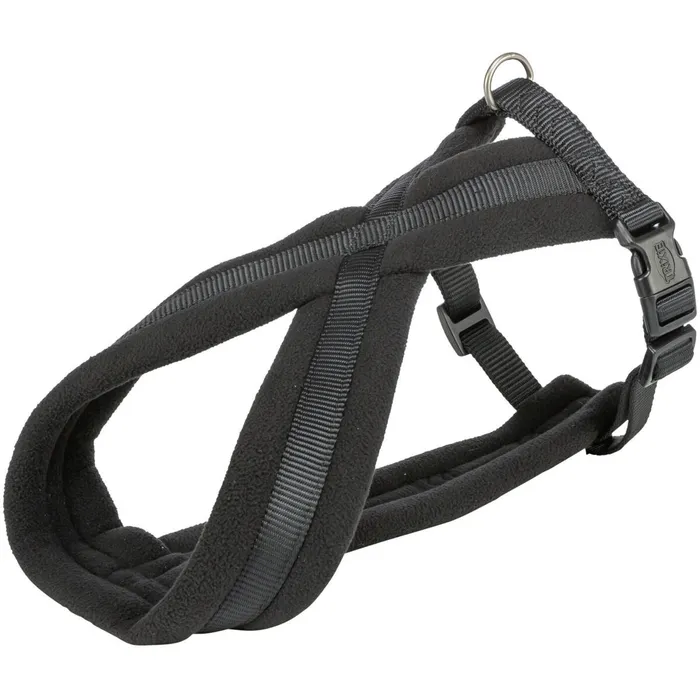 Hauptbild des Produkts Nylonový postroj PREMIUM podšitý - černá M:hruď:45-80cm/25mm
