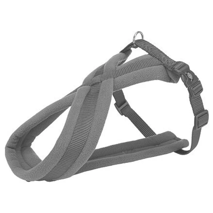 Hauptbild des Produkts Nylonový postroj PREMIUM podšitý - fialový M:hruď:45-80cm/25mm
