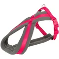 Weiteres Produktbild Nylongeschirr PREMIUM gefüttert – Fuchsia L-XL: Brustumfang: 70–110 cm/25 mm