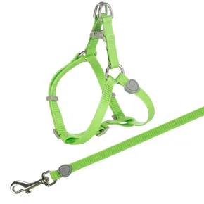 Nylon-Katzengeschirr mit Leine 26–37 cm/10 mm, 1,20 m