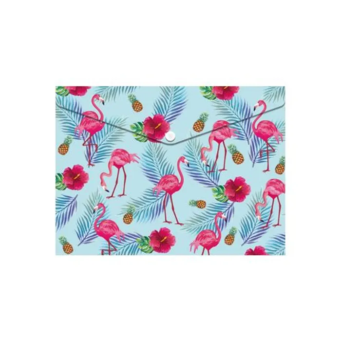 Hauptbild des Produkts Obal PP s patentkou A5, Flamingo
