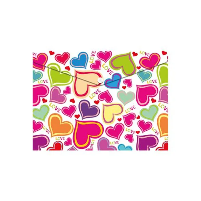 Hauptbild des Produkts Obal PP s patentkou A5, Love Hearts