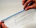 PVC-Hülle A4 mit Reißverschluss F56
