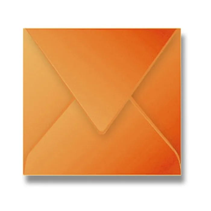 Hauptbild des Produkts Obálka Clairefontaine, 165 x 165 mm, tm. oranžová, 20 ks