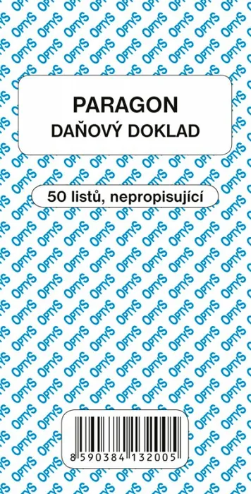 Hauptbild des Produkts Obchodní paragon, 50 listů 1320