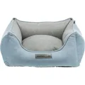Weiteres Produktbild LONA Rechteckbett, hellblau/grau 60 x 50 cm