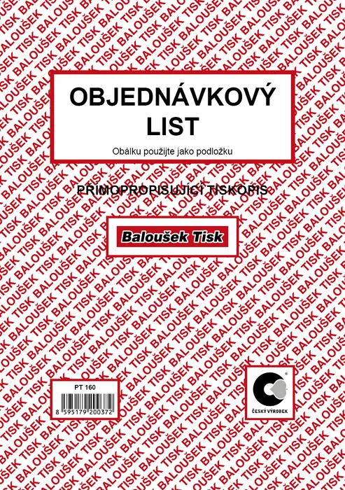 Hauptbild des Produkts Objednávka A5 SP PT160