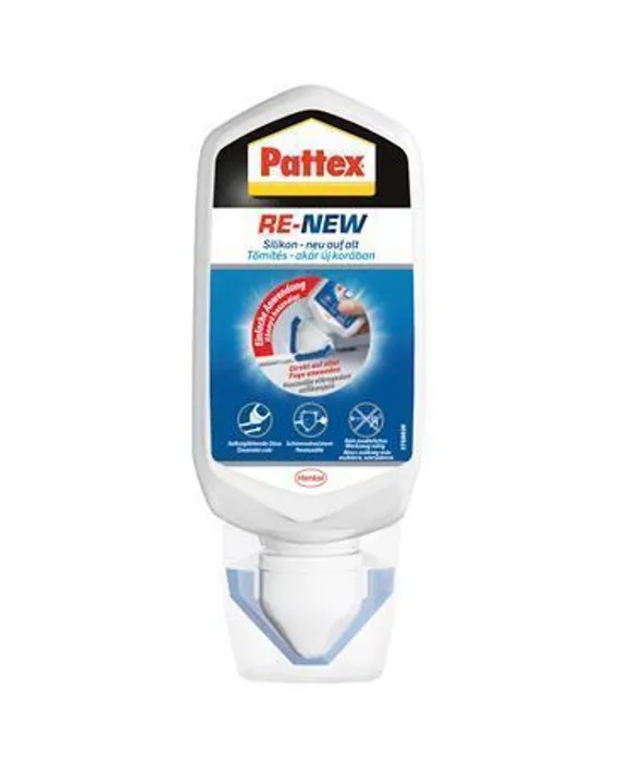 Hauptbild des Produkts Obnovovač silikonu "Pattex Re-New", bílá, 80 ml, HENKEL