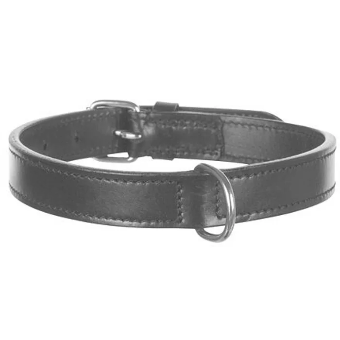 Hauptbild des Produkts Obojek ACTIVE kožený, černý M:39-46cm/22mm