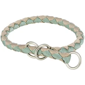 Obojek CAVO kulatý polostahovací, šalvějová/pískováXS-S: 25-31cm/ o12mm