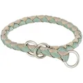 CAVO-Halsband halbversenkbar, Salbei/Sand M: 39–45 cm/ø 12 mm