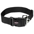 PREMIUM-Halsband – schwarz L-XXL: 55–80 cm/50 mm