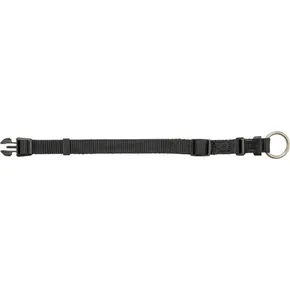 PREMIUM-Halsband – schwarz S-M: 30–45 cm/15 mm