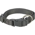 Halsband PREMIUM - Graphit L-XL: 40-65cm/25mm