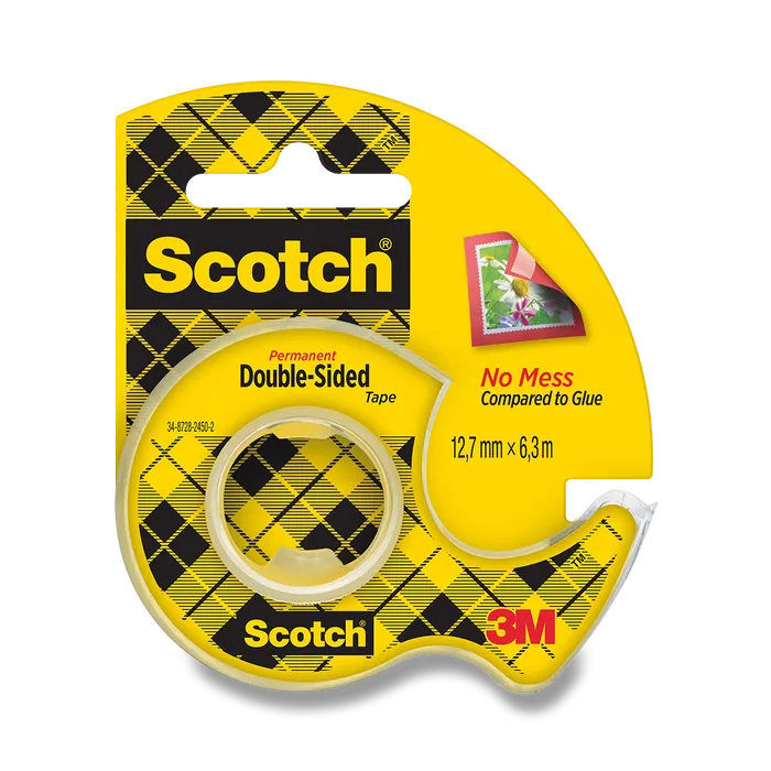 Hauptbild des Produkts Oboustranná lepicí páska 3M Scotch Double 12 mm x 6,3 m