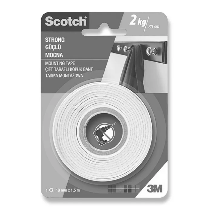 Hauptbild des Produkts Oboustranná montážní páska 3M Scotch 19 mm × 1,5 m