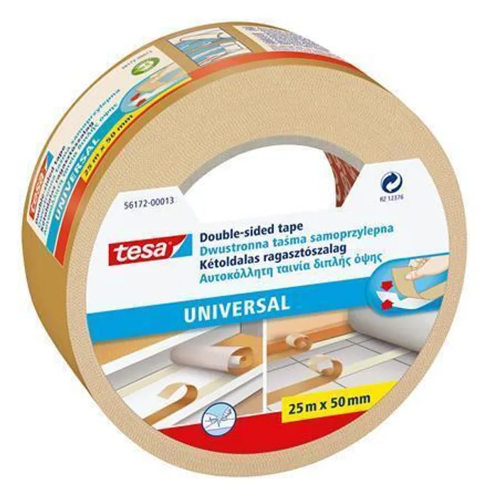 Hauptbild des Produkts Oboustranná páska, 50 mm x 25 m, TESA, "PP 56172"