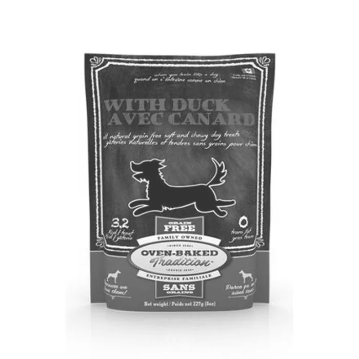 Hauptbild des Produkts OBT All Natural Grain Free soft & chewy DUCK 227 g, bezlepkový pamlsek s kachním masem