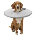 Schützender Softkragen „Disc“, L-XL: 53-56 cm/27 cm, Polyester/Schaum, grau