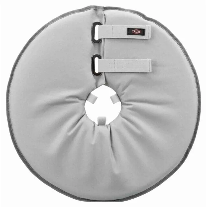 Hauptbild des Produkts Ochranný měkký límec "disk", S: 30-34 cm/19,5 cm, polyester/pěna, šedá