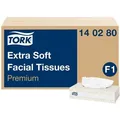 Weiteres Produktbild Abschminktücher, 2-lagig, 100 Stück, TORK Premium, weiß