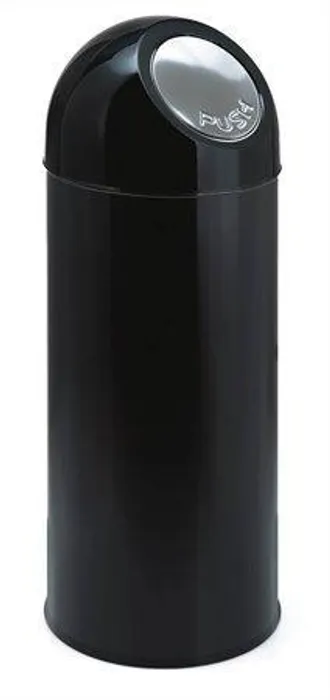 Hauptbild des Produkts Odpadkový koš, 55 l, kovový, VEPA BINS, černý