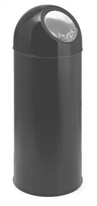 Hauptbild des Produkts Odpadkový koš, 55 l, kovový, VEPA BINS, černý
